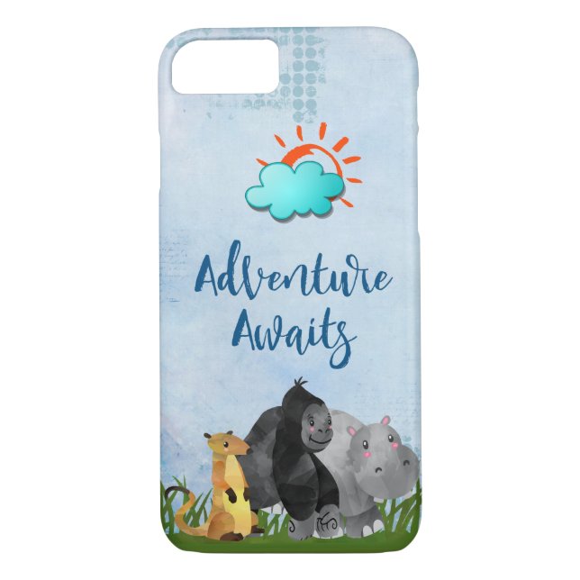Capa Para iPhone, Case-Mate Aventura Aguarda Selva Safari (Verso)