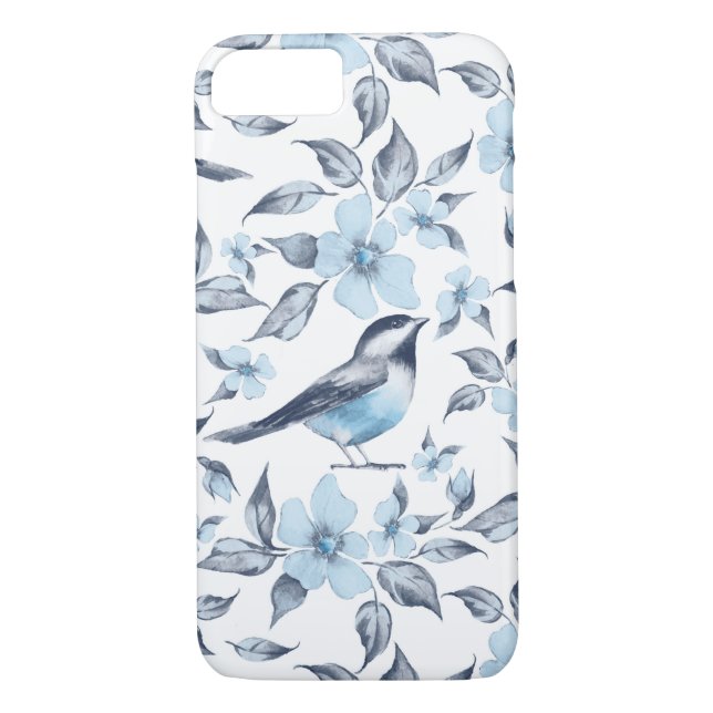 Capa Para iPhone, Case-Mate Aves e flores (Verso)