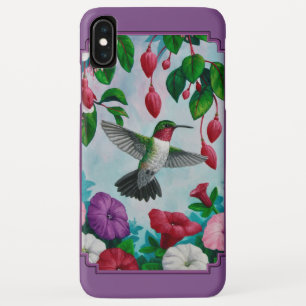 Capa Para iPhone Da Case-Mate Aves e Flores Roxas