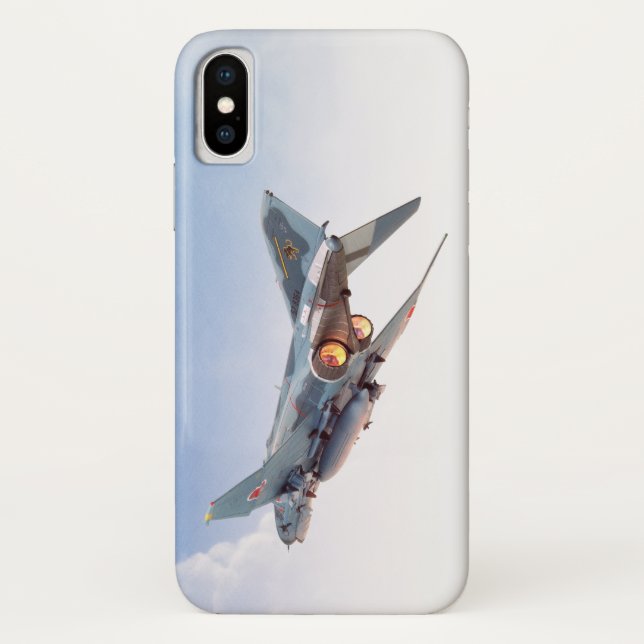 Capa Para iPhone, Case-Mate Aviation Art Device Cass  "F- 4 Phantom II  JASD" (Verso)