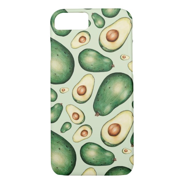 Capa Para iPhone, Case-Mate Avocado Pattern (Verso)