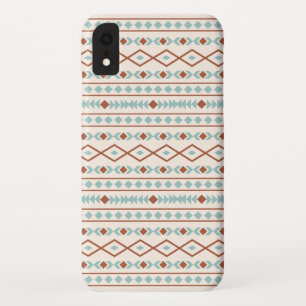 Capa Para iPhone Da Case-Mate Aztec Formas Padrão Rust Teal Cream