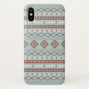 Capa Para iPhone Da Case-Mate Aztec Padrões de Motif Mistos Rastreamento Azul