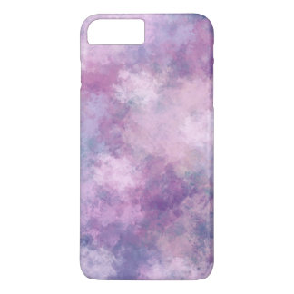 Capa Para iPhone Da Case-Mate Azul abstrato, Lilac, pintura acrílica cor-de-rosa