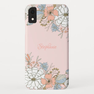 Capa Para iPhone Da Case-Mate Azul Cor-de-rosa azul esbranquiçado Personalizado