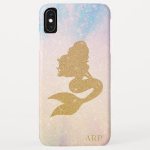 Capa Para iPhone Da Case-Mate *~* Azul cor-de-rosa Brilhante Dourado Sereia Sere