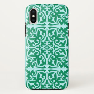 Capa Para iPhone Da Case-Mate Azulejo marroquino - turquesa e aqua