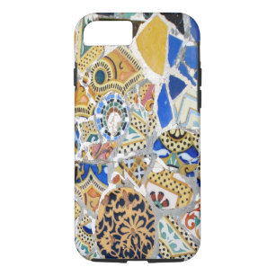 Capa Para iPhone Da Case-Mate Azulejos amarelos de Gaudi