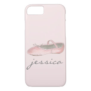 Capa iPhone 8/ 7 Balé rosa personalizado Dance Ballerina