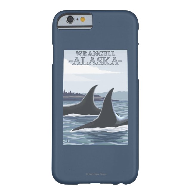 Capa Para iPhone, Case-Mate Baleias #1 da orca - Wrangell, Alaska (Verso)