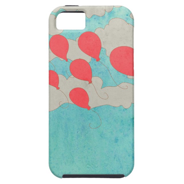 Capa Para iPhone, Case-Mate Balões vermelhos (Traseira)