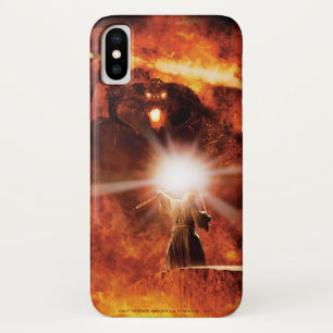 Capa Para iPhone X Balrog Versus GANDALF™