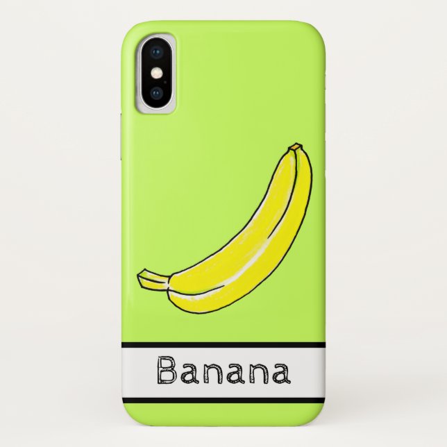 Capa Para iPhone, Case-Mate Banana (Verso)