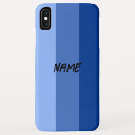 Capa Para iPhone Da Case-Mate Bandas Azuis Personalizáveis