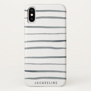 Capa Para iPhone Da Case-Mate Bandas de Cinzas de Aquarela