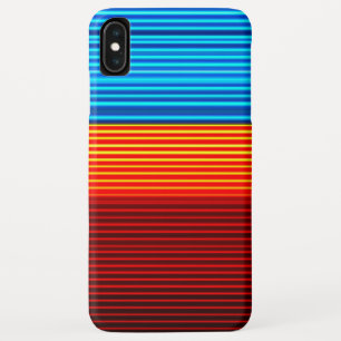 Capa Para iPhone Da Case-Mate Bandas vermelhas amarelas azuis
