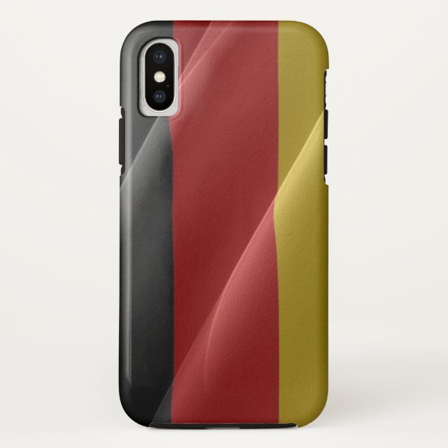 Capa Para iPhone, Case-Mate Bandeira alemã de acenar - (Verso)