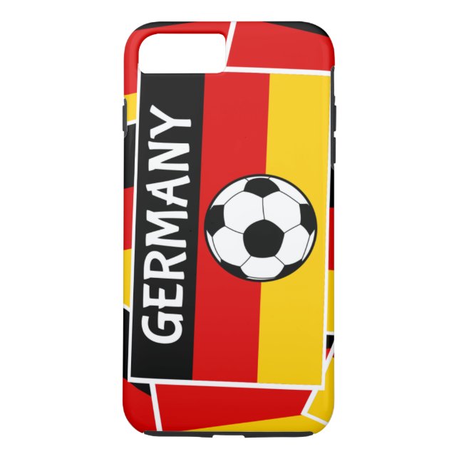Capa Para iPhone, Case-Mate Bandeira alemã Futebol (Verso)