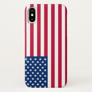 Capa Para iPhone X Bandeira América viagem