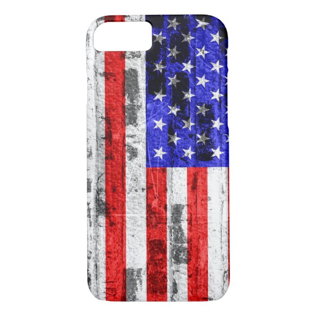 Capa Para iPhone, Case-Mate Bandeira Americana #10 (Verso)