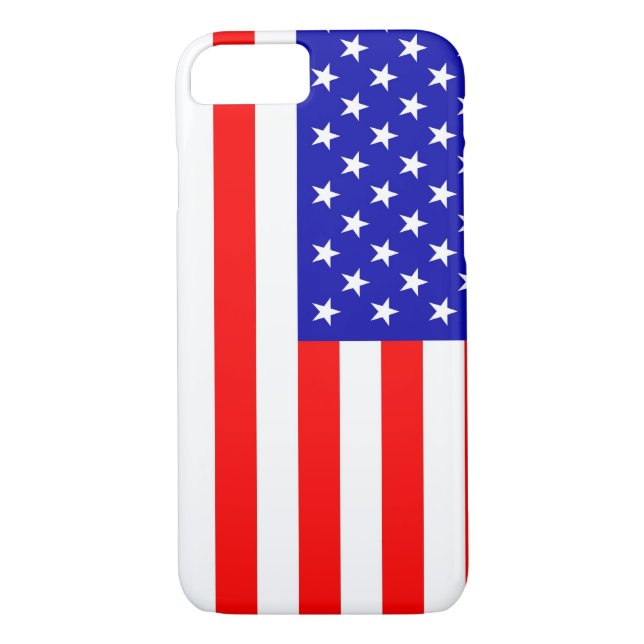 Capa Para iPhone, Case-Mate Bandeira Americana #6 (Verso)