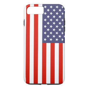 Capa Para iPhone Da Case-Mate Bandeira americana patriótica personalizable