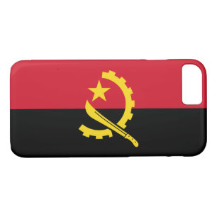 Capa iPhone 8/ 7 Bandeira Angolana Patriótica