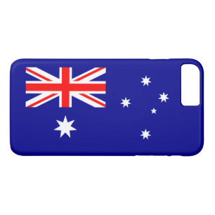 Capa iPhone 8 Plus/7 Plus Bandeira Australiana Patriótica