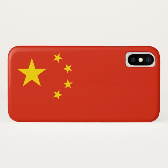 Capa Para iPhone, Case-Mate Bandeira Chinesa (China) (Verso (Horizontal))
