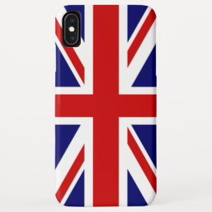 Capa Para iPhone XS Max Bandeira clássica do Reino Unido