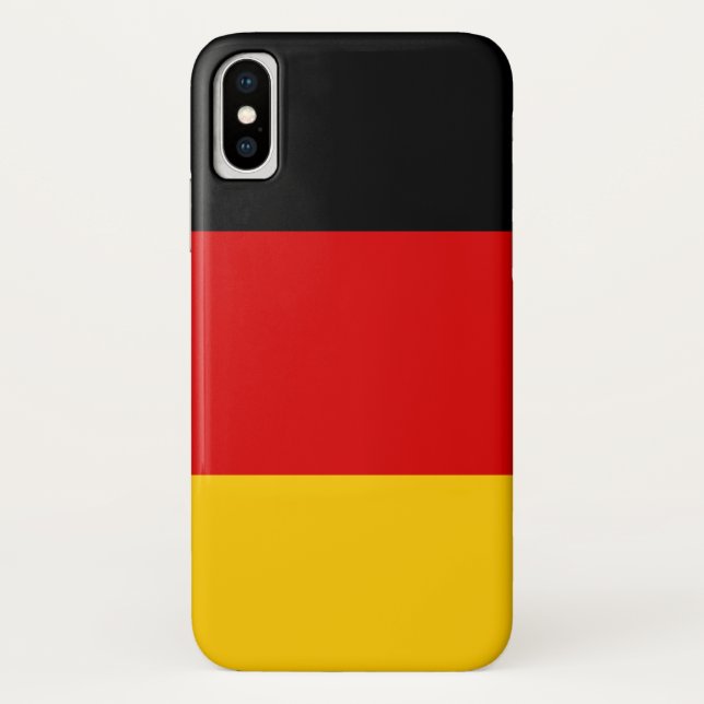 Capa Para iPhone, Case-Mate Bandeira da Alemanha (Verso)