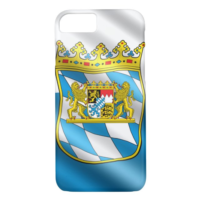 Capa Para iPhone, Case-Mate Bandeira da Baviera (Verso)