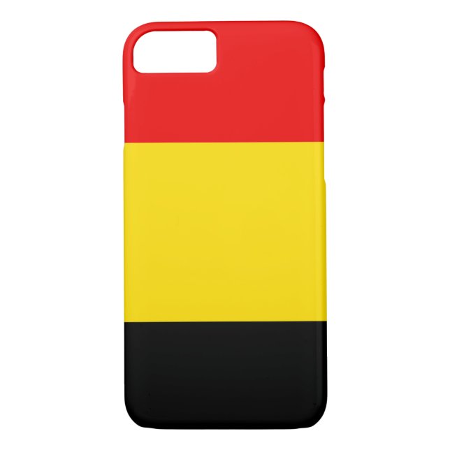 Capa Para iPhone, Case-Mate Bandeira da Bélgica (Verso)
