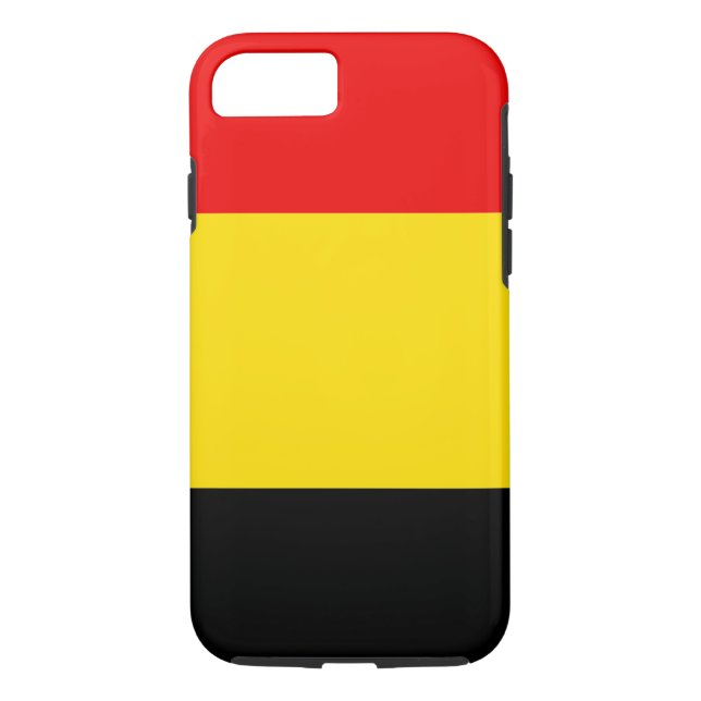 Capa Para iPhone, Case-Mate Bandeira da Bélgica (Verso)