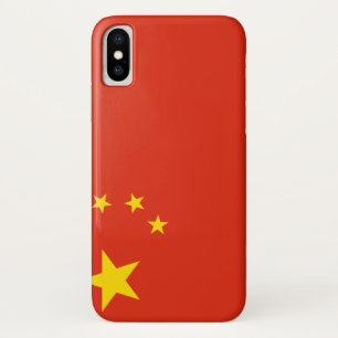 Capa Para iPhone X Bandeira da China