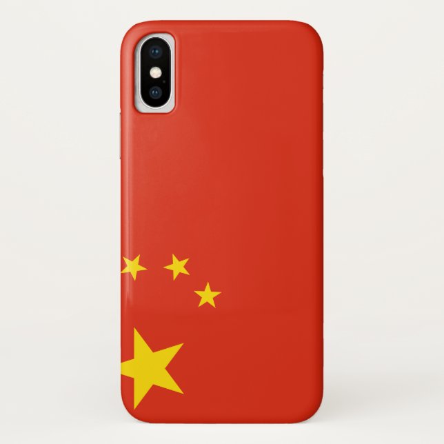 Capa Para iPhone, Case-Mate Bandeira da China (Verso)
