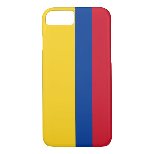 Capa Para iPhone, Case-Mate Bandeira da Colômbia (Verso)