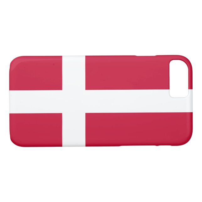 Capa Para iPhone, Case-Mate Bandeira da Dinamarca (Verso (Horizontal))