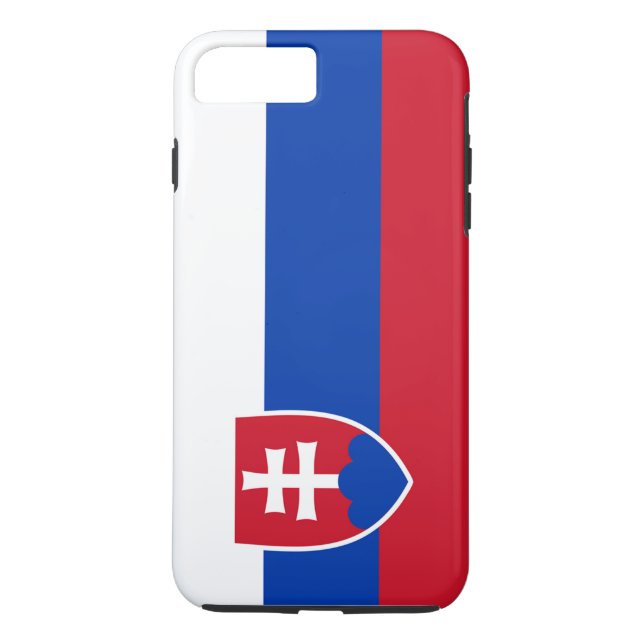Capa Para iPhone, Case-Mate Bandeira da Eslováquia (Verso)