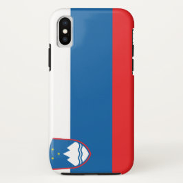 Capa Para iPhone X Bandeira da Eslovênia