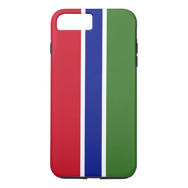 Capa Para iPhone, Case-Mate Bandeira da Gâmbia (Verso)