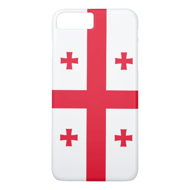 Capa Para iPhone, Case-Mate Bandeira da Geórgia (Verso)