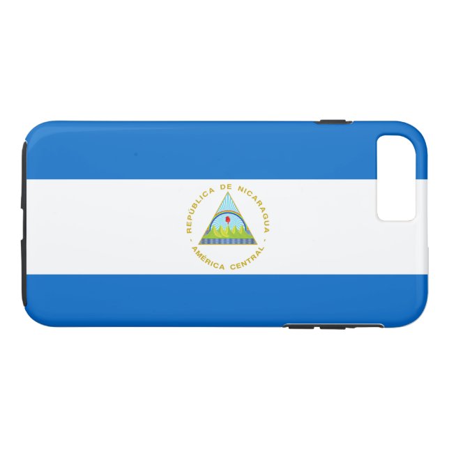 Capa Para iPhone, Case-Mate Bandeira da Nicarágua (Verso (Horizontal))