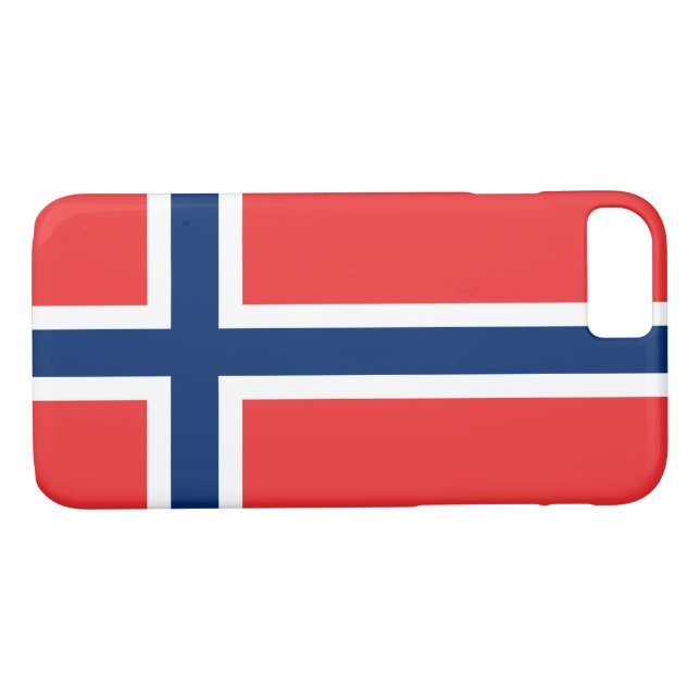 Capa Para iPhone, Case-Mate Bandeira da Noruega (Verso (Horizontal))