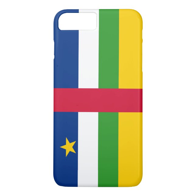 Capa Para iPhone, Case-Mate Bandeira da República Centro-Africana (Verso)