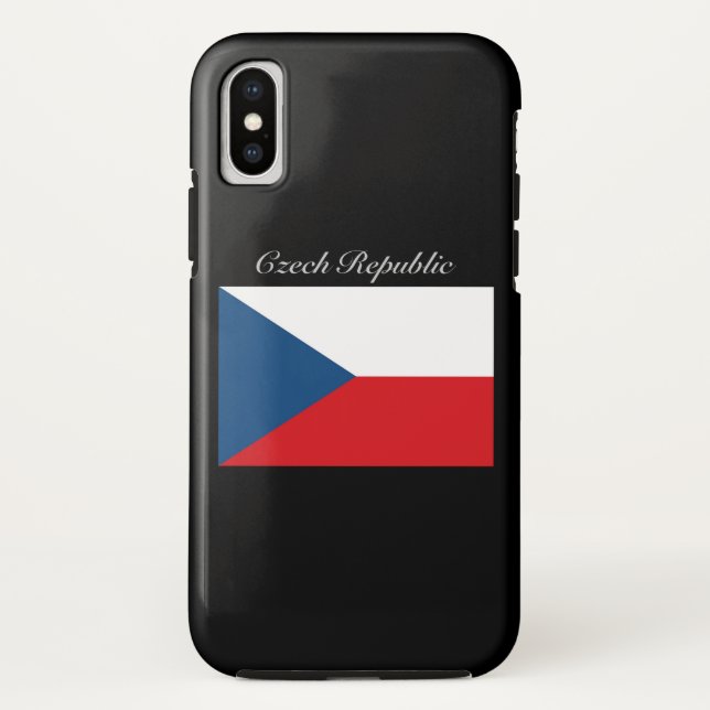 Capa Para iPhone, Case-Mate Bandeira da República Checa - República Checa (Verso)