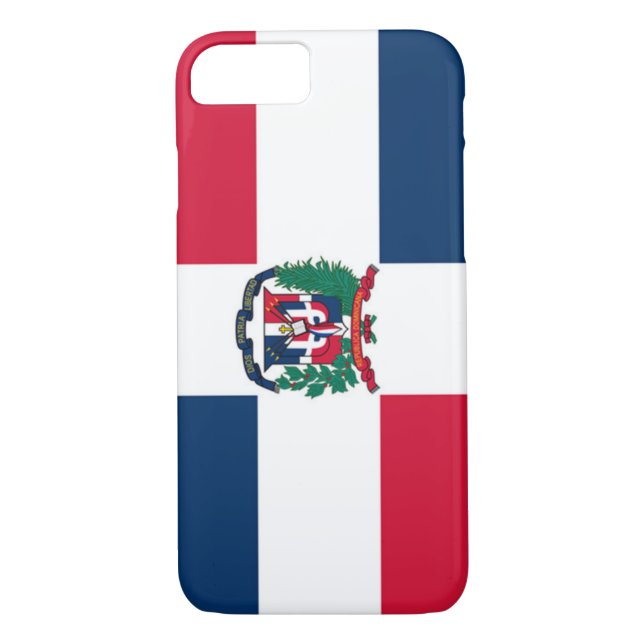 Capa Para iPhone, Case-Mate Bandeira da República Dominicana (Verso)