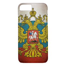 Capa iPhone 8/ 7 Bandeira da Rússia