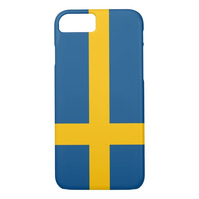 Capa Para iPhone, Case-Mate Bandeira da suecia (Verso)