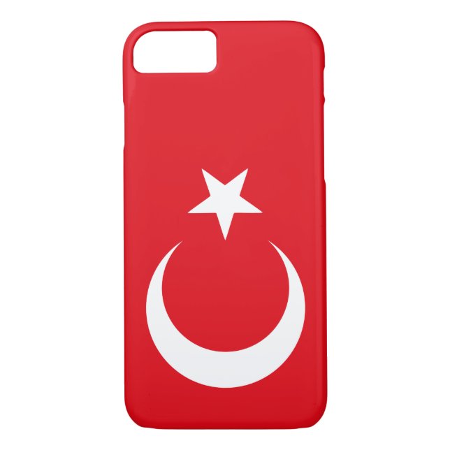 Capa Para iPhone, Case-Mate Bandeira da Turquia (Verso)